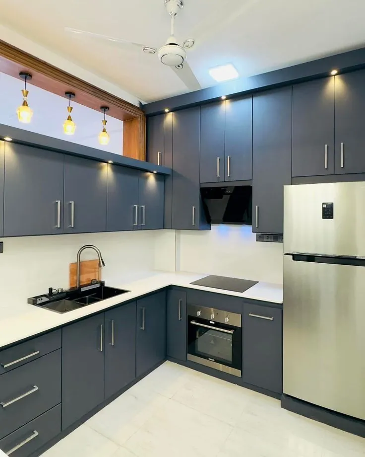 Luxury Modular Kitchen Layout 10